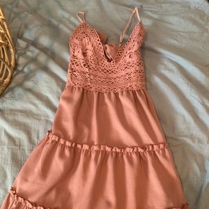 Pink dress, size S, SHEIN!